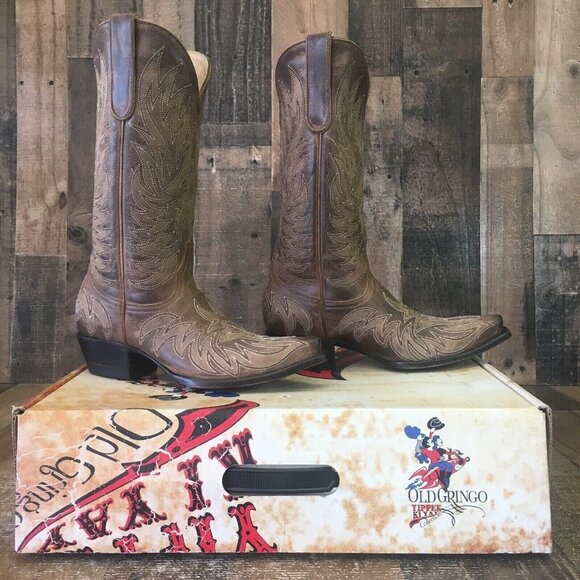Old Gringo YL355-2 Troy 13” Cowboy Western Boots Womens 7.5 B - Picture 11 of 12